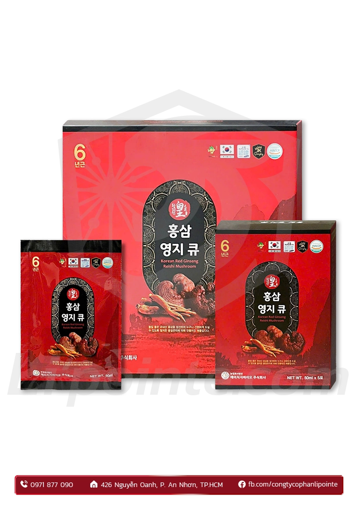 HỒNG SÂM LINH CHI HÀN QUỐC